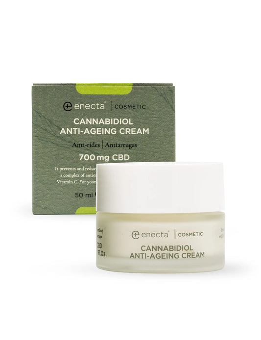 ENECTA kremas nuo odos senėjimo ir raukšlių su 700 mg CBD | 50 ml